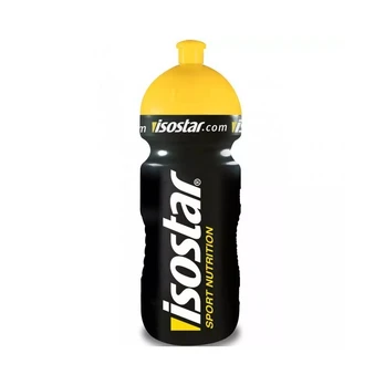 Dviračių gertuvė Isostar, plastikas, balta/juoda/geltona