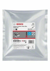 Fibro šlifavimo diskas BOSCH X-Lock Prisma Ceramic R782 P60, 25vnt. kaina