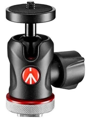 Manfrotto ball head MH492LCD-BH Micro + Cold Shoe kaina