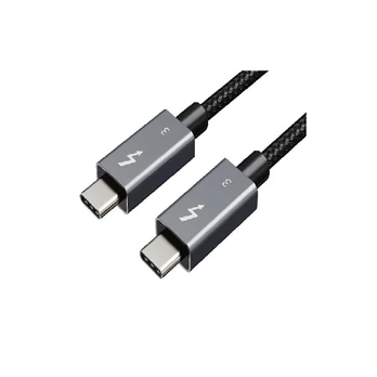 Extra Digital Kabelis Thunderbolt 3, USB-C - USB-C, 40Gbps, 100W, 20V/ 5A, 5K/ 60HZ, 2m