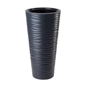 Vazonas Form Plastic 2723, plastikinis, Ø 30 cm, pilkas/antracito kaina