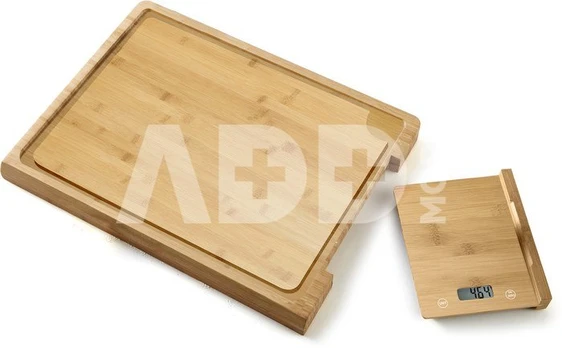 Elektroninės virtuvinės svarstyklės Omega PCBZB03, rudos