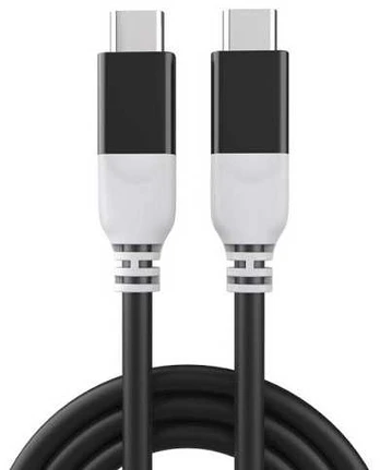 Kabelis USB-C - USB-C, PD100W, USB4 (juodas, 3m)