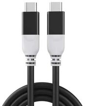Kabelis USB-C - USB-C, PD100W, USB4 (juodas, 3m) kaina
