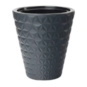 Vazonas Form Plastic, plastikinis, Ø 40 cm, pilkas kaina