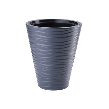 Vazonas Form Plastic 2721, plastikinis, Ø 35 cm, pilkas