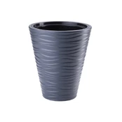Vazonas Form Plastic 2721, plastikinis, Ø 35 cm, pilkas kaina