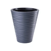 Vazonas Form Plastic 2722, plastikinis, Ø 40 cm, pilkas kaina