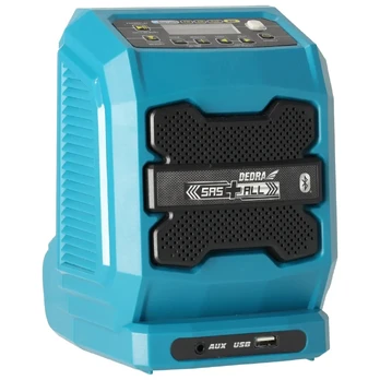 Akumuliatorinis radijas DEDRA DED7005, Bluetooth, USB, 18V