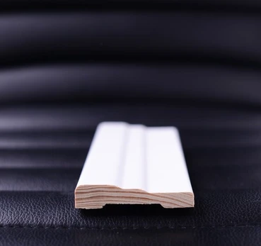 Durų apvadas, 220 cm x 6.8 cm x 1.4 cm, balta