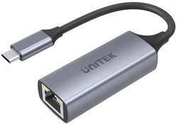 Laidas Unitek USB-C to Gigabit Ethernet USB-C, RJ-45 kaina