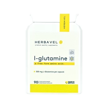 L-glutaminas, 90 kapsulių