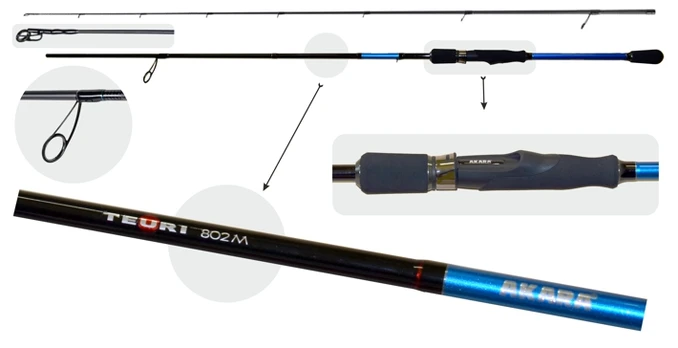 Meškerė AKARA «TEURI MS TX-30» 2X 2.7m