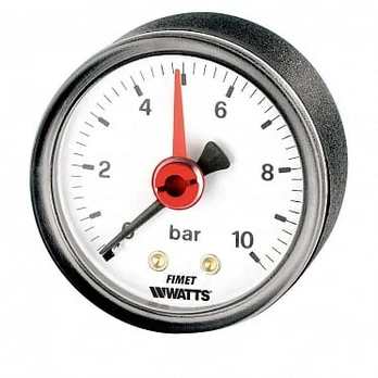 Manometras Watts 10018608, 63 mm, 6 Bar