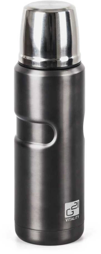 G21 termosas gerti, 500 ml, plieno pilkas