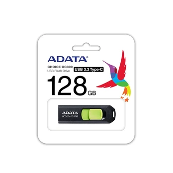 USB raktas ADATA ACHO-UC300-128G-RBK/GN