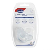 CHICCO žindukas ortodontinis PHYSIO SOFT, 16M+, Iš latekso. kaina
