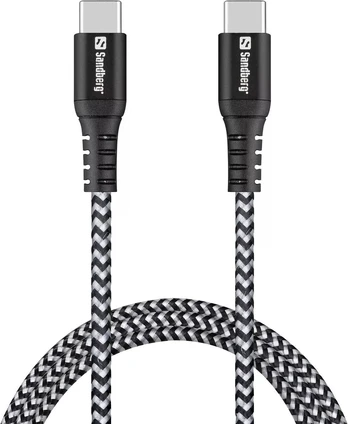 Laidas Sandberg Survivor USB-C Cable USB-C, USB-C, 1 m
