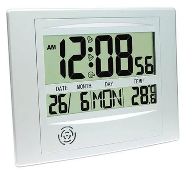 Laikrodis su temperatūros indikatoriumi Platinet