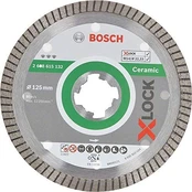Deimantinis pjovimo diskas BOSCH Extra Clean Turbo 125x22,2 mm kaina
