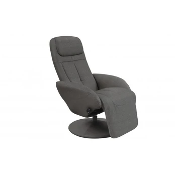 Fotelis Optima 2, pilkas, 77 cm x 80 cm x 101 cm