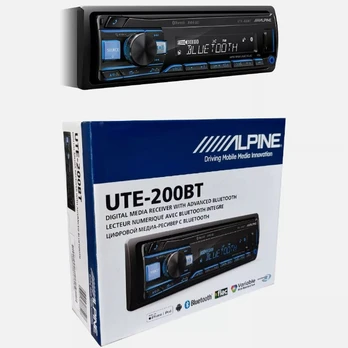 Automagnetola Portable stereo car Alpine UTE-200BT