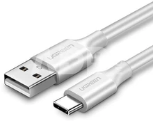 Ugreen USB to Type C Nickel plated (1.5M) kaina