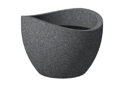 Vazonas Scheurich Granit 250/30, plastikinis, Ø 30 cm, pilkas kaina