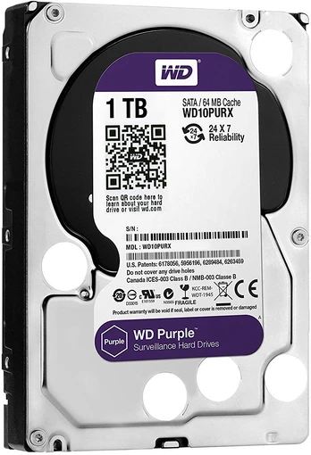 Western Digital Purple WD10PURZ 1TB