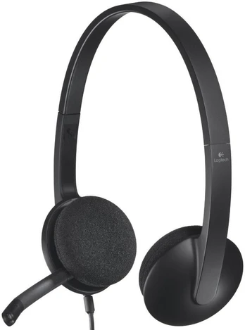 Ausinės Logitech H340