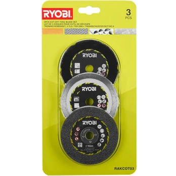 Pjovimo diskų kompl. RYOBI RAKCOT03, 76x10mm, 3 Vnt.