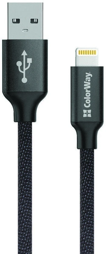 ColorWay duomenų kabelis Apple Lightning įkrovimo laidas