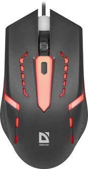 MOUSE DEFENDER FLASH MB-600L OPTIC LED 1200dpi 4P