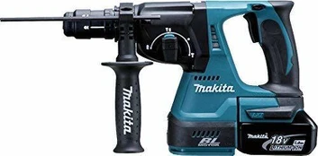 Akumuliatorinis perforatorius MAKITA, DHR243RTJ, 18 V 2x 5,0 Ah