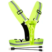 Liemenė AVENTO Reflective LED 44RE Yellow kaina