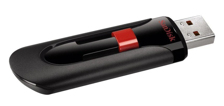USB ATMINTINĖ SANDISK 64GB USB2.0 FLASH DRIVE CRUZER GLIDE