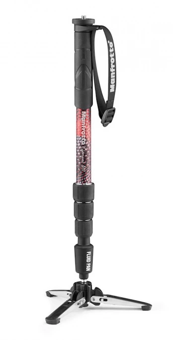 Manfrotto monopod Element MII Video MVMELMIIA4, red