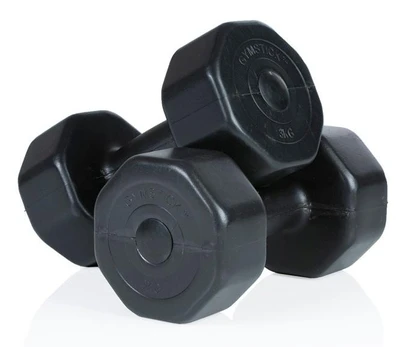 Hanteliai vinil. 611214 2x4kg Black