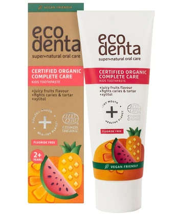 Dantų pasta Ecodenta Cosmos Organic Juicy Fruit, 75 ml