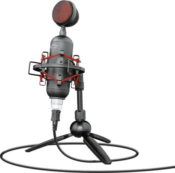 Mikrofonas Trust GXT 244 Buzz USB Streaming, juoda