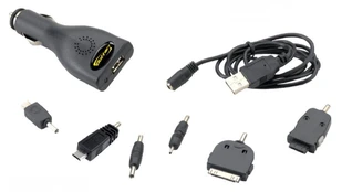 Automobilinis įkroviklis Bottari, Micro USB/Mini USB/Apple 30-pin/Phono MM kaina