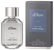 Tualetinis vanduo s.Oliver Follow Your Soul Men EDT vyrams, 30 ml kaina