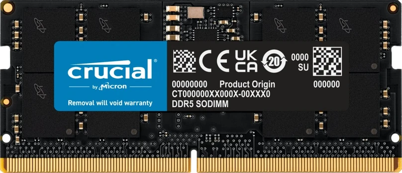 Memory DDR5 SODIMM 16GB/5600 CL46 (16Gbit)