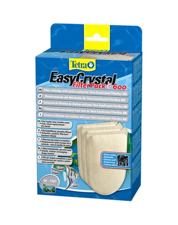 Tetra EasyCrystal Filter Pack C600 - anglies kasetė