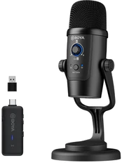 Boya mikrofonas BY-PM500W USB mini staliukas