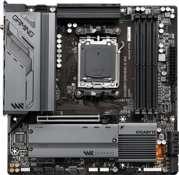 Gigabyte B650M GAMING X AX 1.1 M/B Processor family AMD