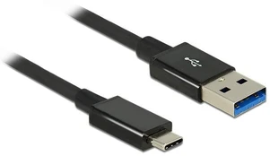 Laidas Delock USB Type-C, USB A male, 1 m kaina