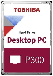 Kietasis diskas (HDD) Toshiba P300 Bulk, 3.5", 6 TB