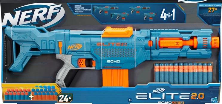Žaislinis ginklas Hasbro Nerf Elite 2.0 Echo Cs 10 (E9533)