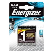 Elementai ENERGIZER Max Plus, AAA LR03, E92 BP4 CEE, 4 vnt kaina